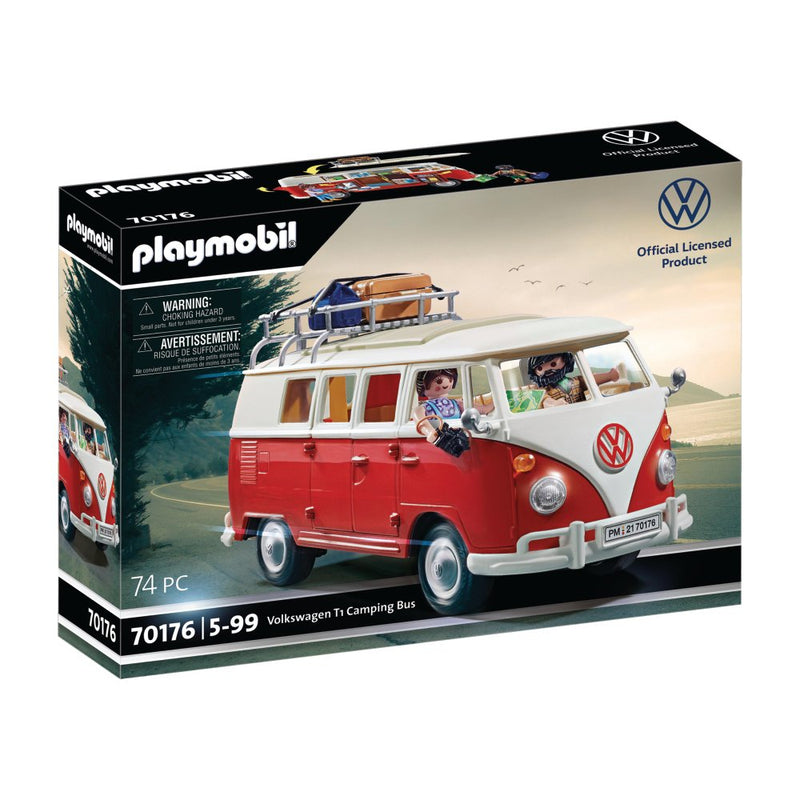 Playmobil VW Volkswagen T1 Camping Bus - 70176 - Fra 5 år - Billede 1