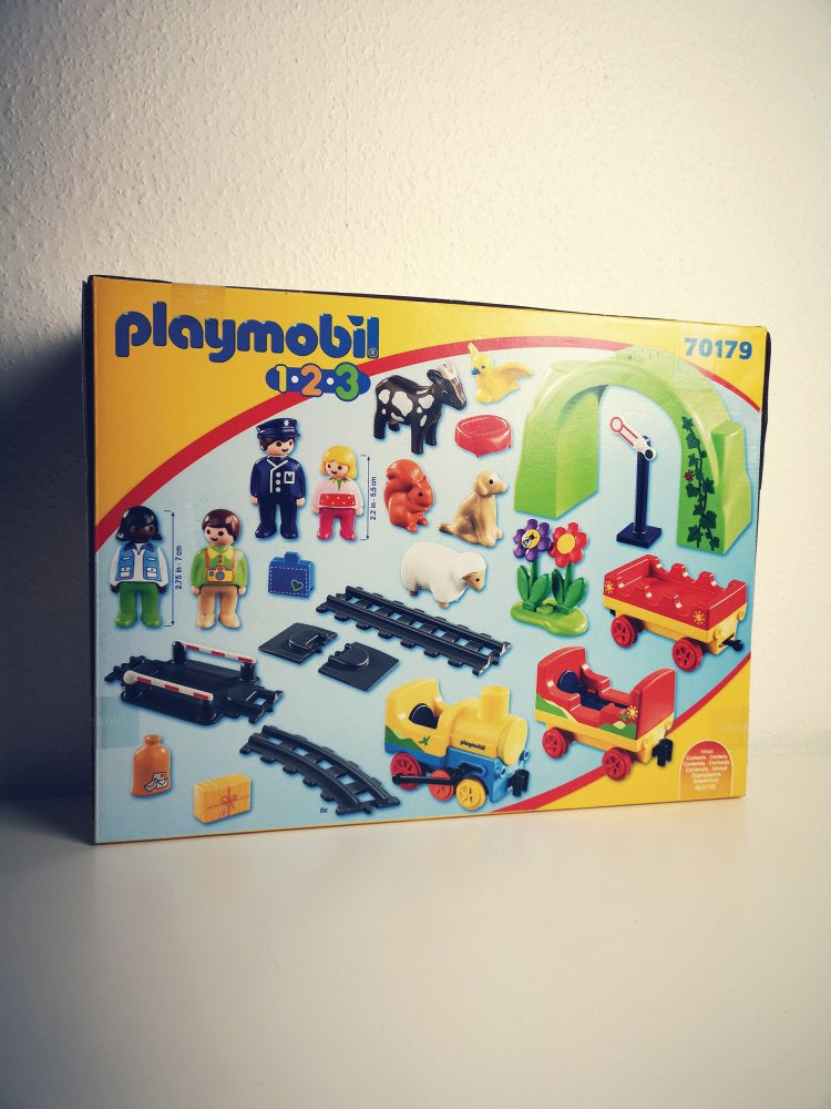 Playmobil 1.2.3 - Mit første togsæt - 70179. - Billede 1