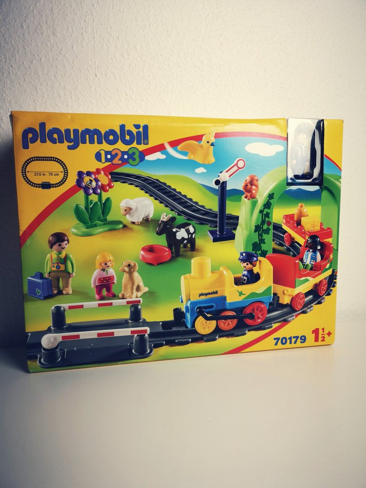 Playmobil 1.2.3 - Mit første togsæt - 70179. - Billede 1