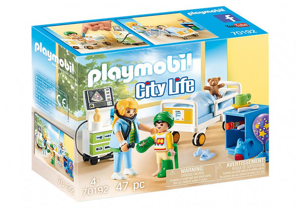 Playmobil City Life - Stue på børnehospitalet - 70192 - Fra 4 år. - Billede 1