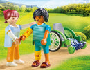Playmobil City Life - Patient i kørestol - 70193 - Fra 4 år. - Billede 1