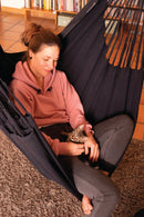 Økologisk Hængekøjestol til 1-2 personer - Onyx - Mellem - La Siesta - Billede 1