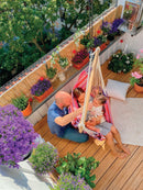 Økologisk Hængekøjestol til 1-2 personer - Flamingo - Mellem - La Siesta - Billede 1