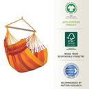 Økologisk Hængekøjestol til 1-2 personer - Volcano - Mellem - La Siesta - Billede 1
