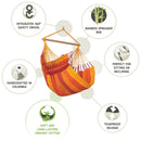 Økologisk Hængekøjestol til 1-2 personer - Volcano - Mellem - La Siesta - Billede 1