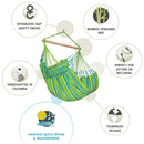 Helårs Hængekøjestol til 1-2 personer - Lime - Mellem - La Siesta - Billede 1