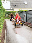 Moon-Car Gokart: Den store BIG med Luftgummihjul - RABO - Fra 10 år. - Billede 1