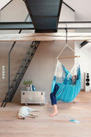 Økologisk Hængekøjestol til 2 personer - Azure - Stor - La Siesta - Billede 1