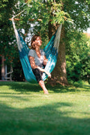 Økologisk Hængekøjestol til 2 personer - Azure - Stor - La Siesta - Billede 1