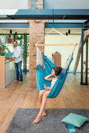 Økologisk Hængekøjestol til 2 personer - Azure - Stor - La Siesta - Billede 1