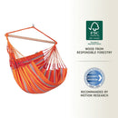 Helårs Hængekøjestol For 2 personer - Toucan - Stor - La Siesta - Billede 1