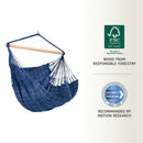 Helårs Hængekøjestol For 2 personer - Marine - Stor - La Siesta - Billede 1