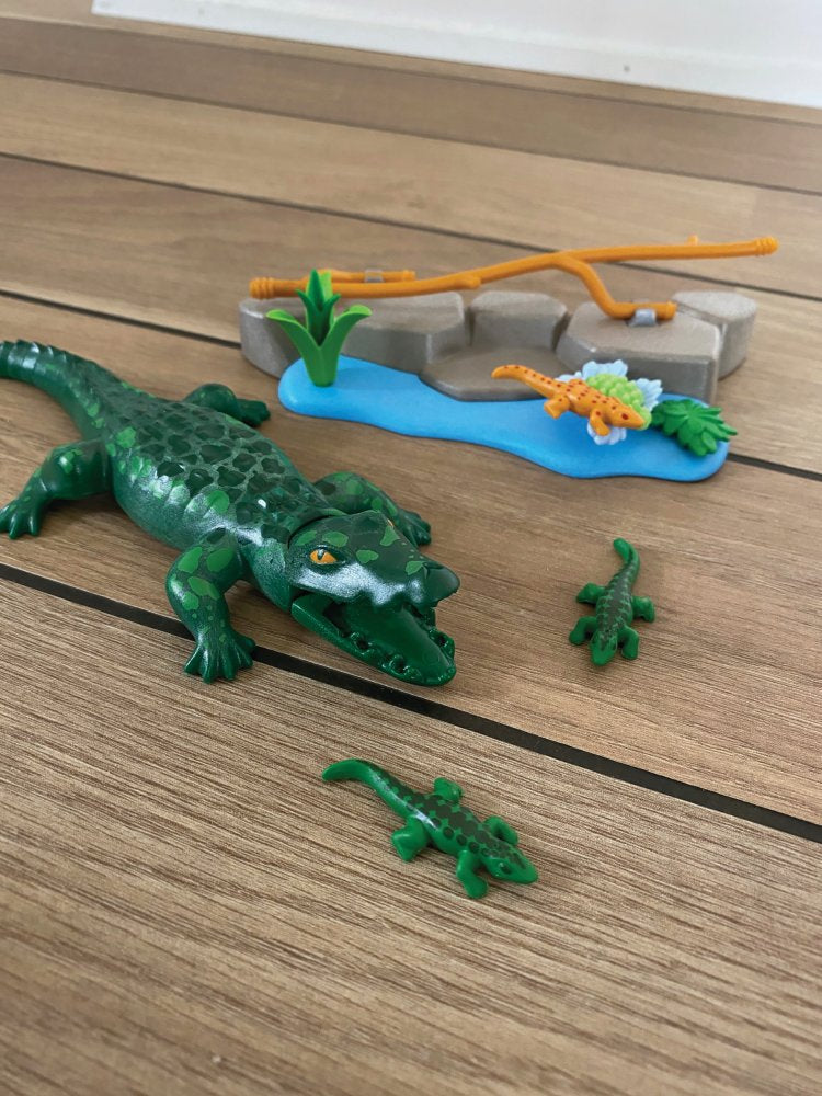 Playmobil Family Fun - Alligator med unger - 70358 - Fra 4 år. - Billede 1