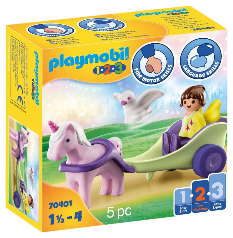 Playmobil 1.2.3 - Fe karet - 70401 - Fra 18 mdr. - Billede 1