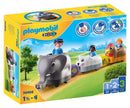 Playmobil 1.2.3 - Mit Dyretog - 70405 - Fra 18 mdr. - Billede 1