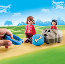 Playmobil 1.2.3 - Min Trækhund - 70406 - Fra 18 mdr. - Billede 1