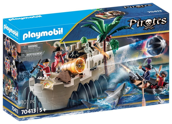 Playmobil Pirates - Rødjakkebastion - 70413 - Fra 4 år - Billede 1