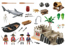 Playmobil Pirates - Rødjakkebastion - 70413 - Fra 4 år - Billede 1