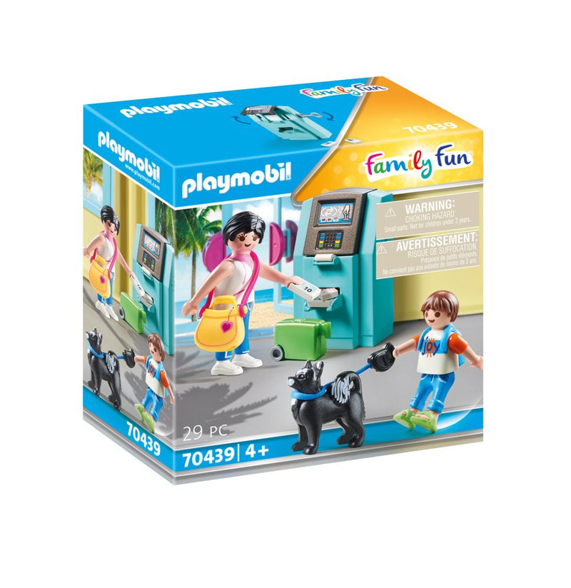 Playmobil Family Fun - Turist ved hæveautomat - 70439 - Fra 4 år. - Billede 1