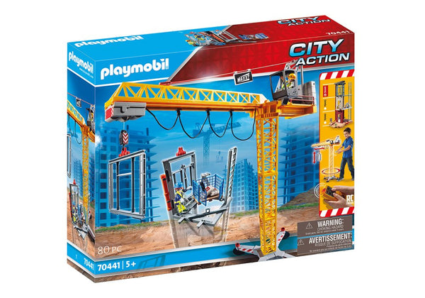 Playmobil City Action - Fjernstyret Kran - 70441 - Billede 1