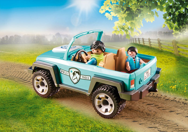Playmobil Country - Bil med hesteanhænger - 70511 - Fra 4 år. - Billede 1