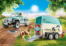 Playmobil Country - Bil med hesteanhænger - 70511 - Fra 4 år. - Billede 1