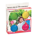 EduShapes Se Mig! sensoriske bolde - 4 stk - Fra 6 mdr. - Billede 1