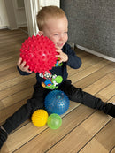 EduShapes Sansebold-sæt med 4 bolde - Ø:10 & Ø:17 cm - Fra 6 mdr.