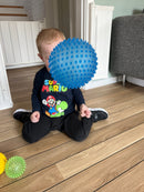 EduShapes Sansebold-sæt med 4 bolde - Ø:10 & Ø:17 cm - Fra 6 mdr.