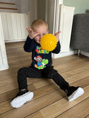 EduShapes Sansebold-sæt med 4 bolde - Ø:10 & Ø:17 cm - Fra 6 mdr.