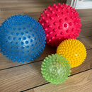 EduShapes Sansebold-sæt med 4 bolde - Ø:10 & Ø:17 cm - Fra 6 mdr.