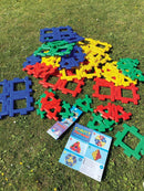 Polydron Gigant - Klassesæt med 80 dele - Fra 3 år. - Billede 1