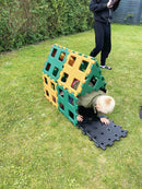 Polydron XL sæt i naturfarver - 36 dele. - Billede 1