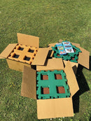 Polydron XL sæt i naturfarver - 36 dele. - Billede 1