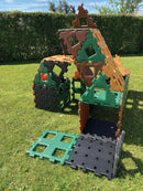 Polydron XL sæt i naturfarver - 36 dele. - Billede 1