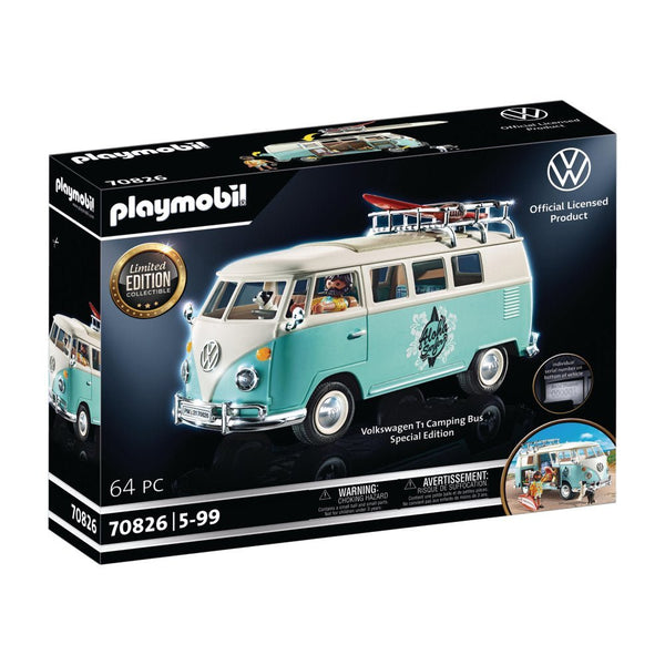 Playmobil VW Volkswagen T1 Camping Bus - Mint - 70826 - Fra 5 år - Billede 1
