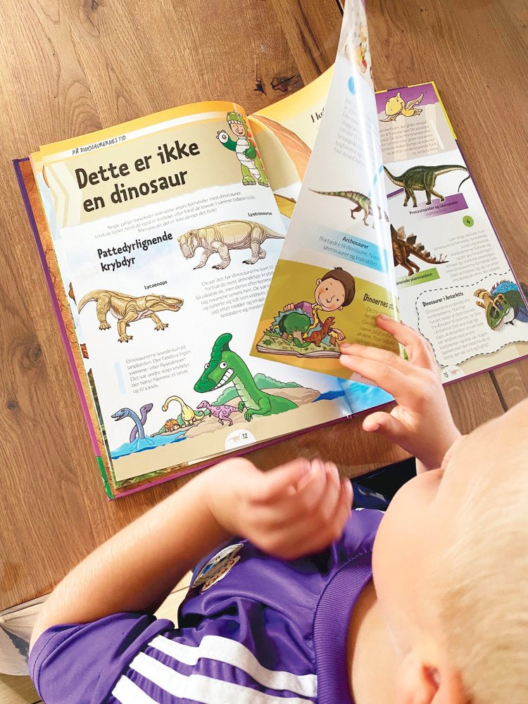 Bog - Fantastiske fakta om dinosaurer - Fra 6 år. - Billede 1