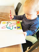 Bog - Farvelade, malebog for de mindste - Fra 2 år. - Billede 1