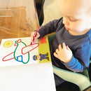 Bog - Farvelade, malebog for de mindste - Fra 2 år. - Billede 1