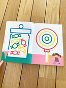 Bog - Farvelade, malebog for de mindste - Fra 2 år. - Billede 1