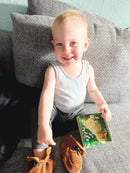 Bog - Mini røre-føle-bog med små dyr - 0-2 år - Billede 1