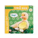 Bog - Mini røre-føle-bog med små dyr - 0-2 år - Billede 1