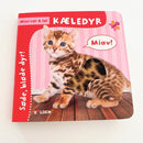 Bog - Mini røre-føle-bog med kæledyr - 0-2 år - Billede 1