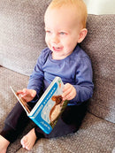 Bog - Mini røre-føle-bog med dyrebørn - 0-2 år - Billede 1