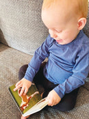 Bog - Mini røre-føle-bog med dyrebørn - 0-2 år - Billede 1