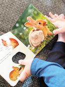 Bog - Mini røre-føle-bog med dyrebørn - 0-2 år - Billede 1