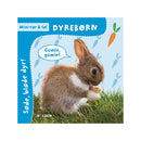 Bog - Mini røre-føle-bog med dyrebørn - 0-2 år - Billede 1