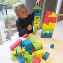 Klodser i Skum fra EduShape - Små - Farvede - 80 stk. - Billede 1