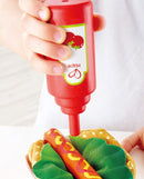 Legemad - Fastfood i træ & filt fra Hape