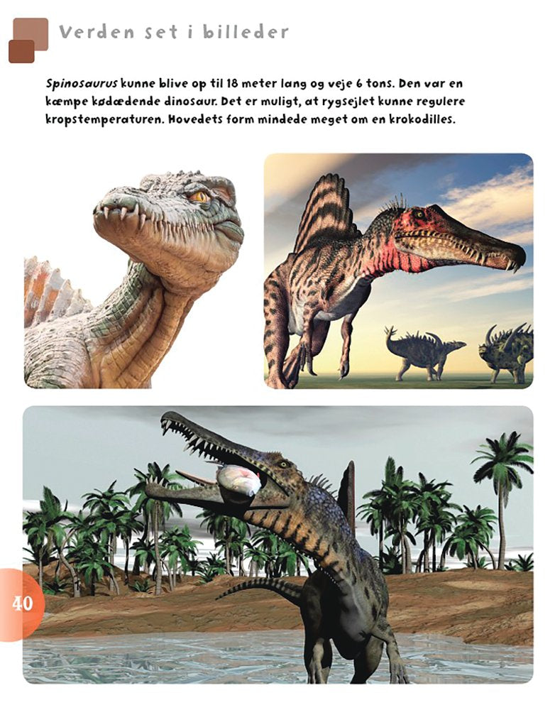 Bog - Dinosaurer og andre øgler fra fortiden - Fra 3 år. - Billede 1